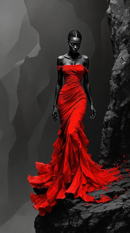 Create This Dramatic Impasto Artwork With A Touch Of Abstrac...