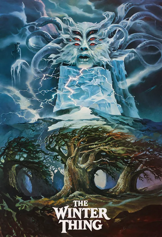 80sm0v13p0st3r,an 80s Movie Poster For A Mythological Fantas...