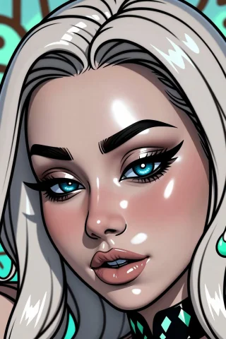 Woman Face Closeup, Grey Hair, , Elite Quality, Astounding N... — Stable Diffusion AI Prompt: woman face closeup, grey hair, , Elite quality, Astounding narrative, realistic,