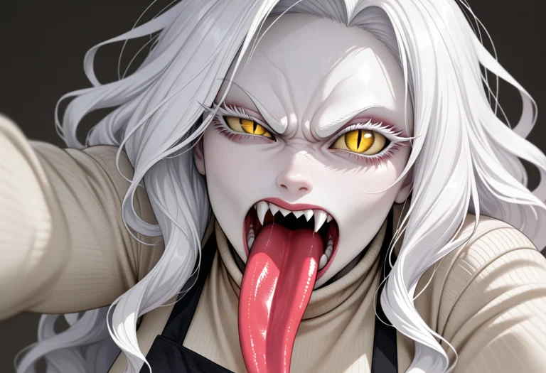 Both Eyes, Thick Black Slit Pupils, Yellow Irises, White Scl...