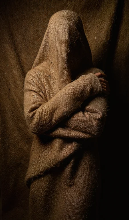 An Abstract Portrait Of An Invisible Form Defined Only By A...