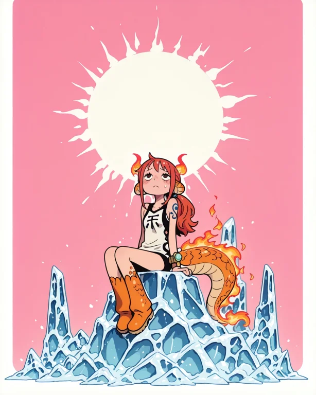 One Piece Nami1.4, Worried, Nervous Glance, Downturned Lips,...