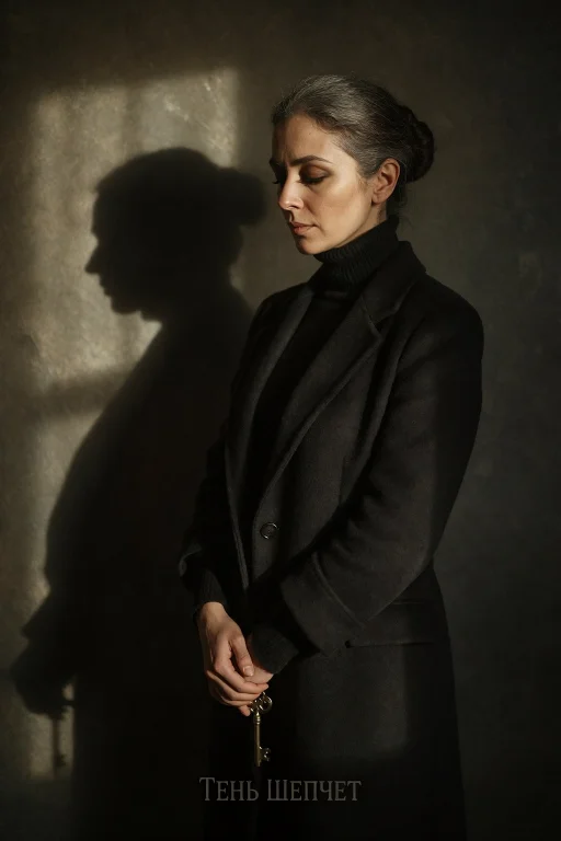 Dark Academic Realism, Three-quarter Library-aisle Portrait...