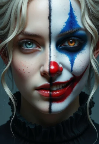 This Is A Highly Detailed, Realistic Digital Painting Depict... — FLUX AI Prompt: This is a highly detailed, realistic digital painting depicting a beautiful goth...