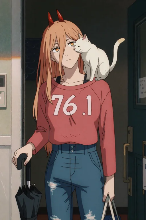 Loramakimapowerrezehimeno121381,power,a Girl With Long Orang...