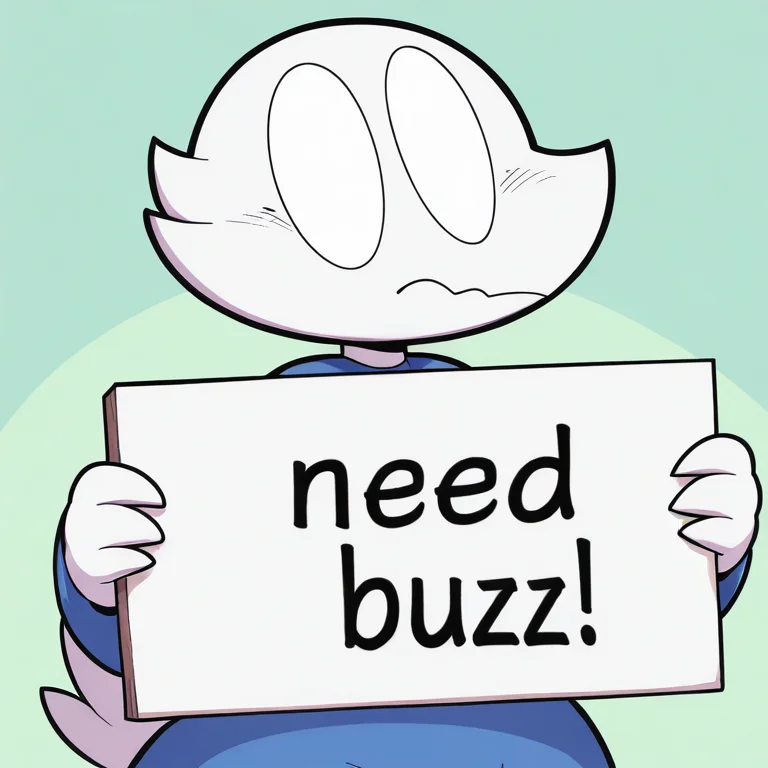 Needbuzz, Holding Sign, Upper Body