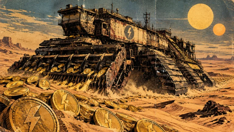 A Massive Spice Harvester From Dune, A Colossal Industrial M...