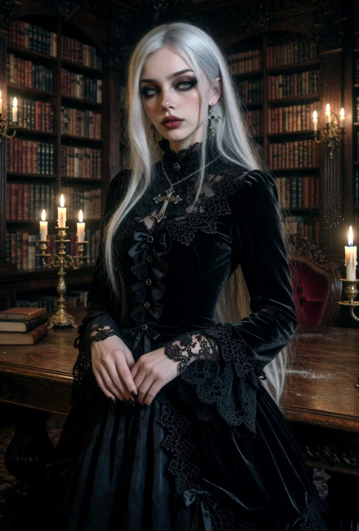 The Subject Of This Image Is A Mysterious Woman In Her Early...