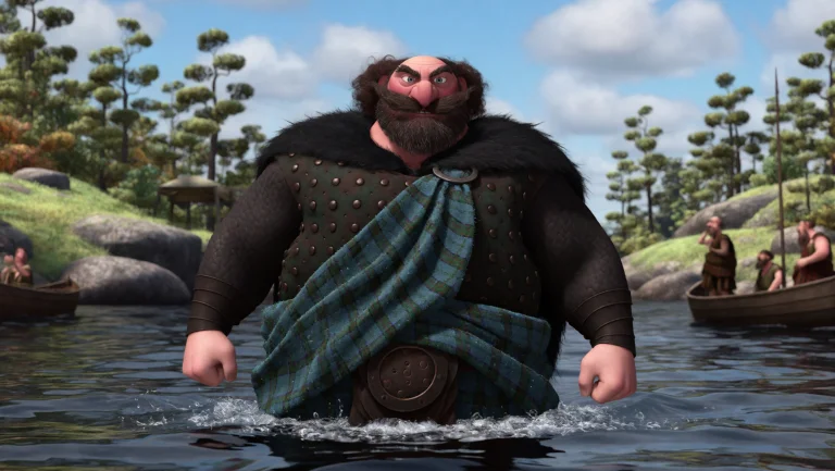 Brv, A Viking In A River
