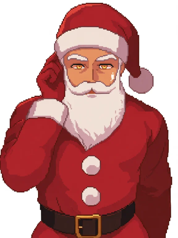 Masterpiece, Best Quality, Score7, Highres, Gbstyle, Santa A...