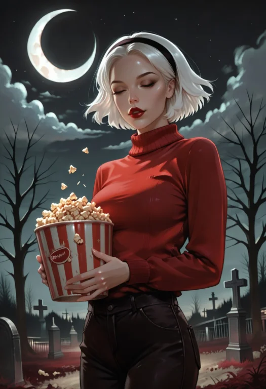 Masterpiece, Best Quality, Sabrina, White Hair, Short Hair,...