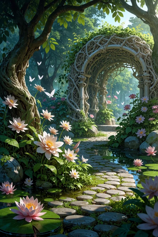 , Boneswm, A Lush Botanical Garden Where Every Plant Structu...
