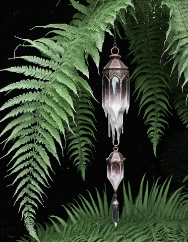 Whatever The Reason, Stonegift Is Warm, And Lit Vividly. The... — SDXL AI Prompt: Whatever the reason, Stonegift is warm, and lit vividly. The hanging ferns are s...