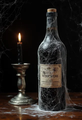 Highly Detailed Classical Still Life Painting Of A Bottle Of... — FLUX AI Prompt: highly detailed classical still life painting of a bottle of a very old bottle w...