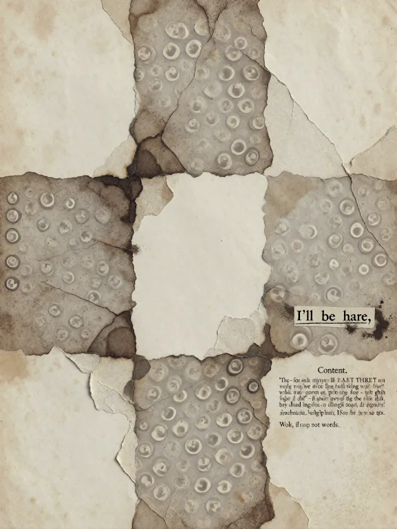 No Words Uneven, Like A Wound That Refuses To Heal. The Pape...