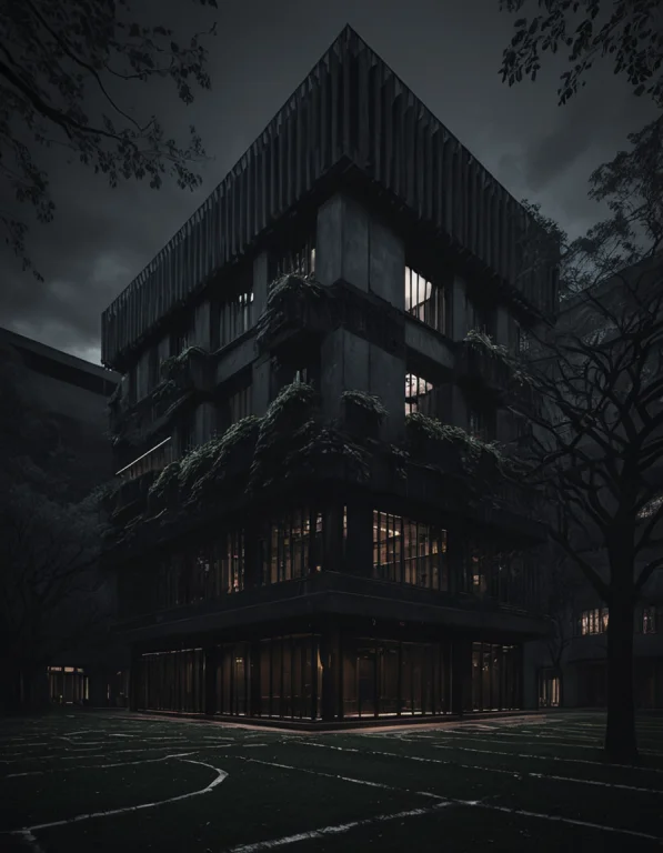 Arborescent Architecture,loradark University Aesthetic0.0,as...