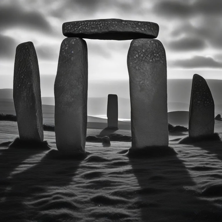 Masterpiece, Best Quality, A Celtic Ring Of Standing Stones...