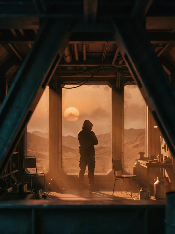 A Cinematic Wide Shot Captured On An Arri Alexa 65, Framing...