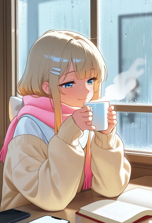 Anime Illustration, High Quality, Ultra-detailed, Clean Soft...