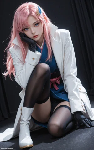 Sitting With One Knee Raised1.4, 1girl, Alone, Solo1.4, Plac... — Stable Diffusion AI Prompt: (sitting with one knee raised:1.4), (1girl, alone, solo:1.4), ((placid look), a...
