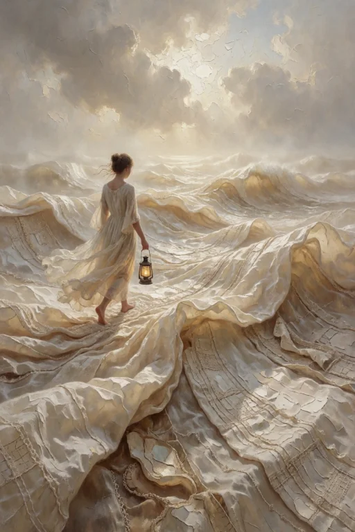 A Vast Surreal Landscape Formed Entirely From Endless, Partl...