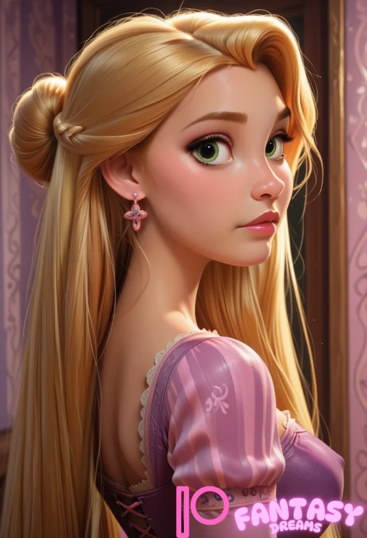 Welcome To A Preview Of Rapunzel Collection In Her Different...