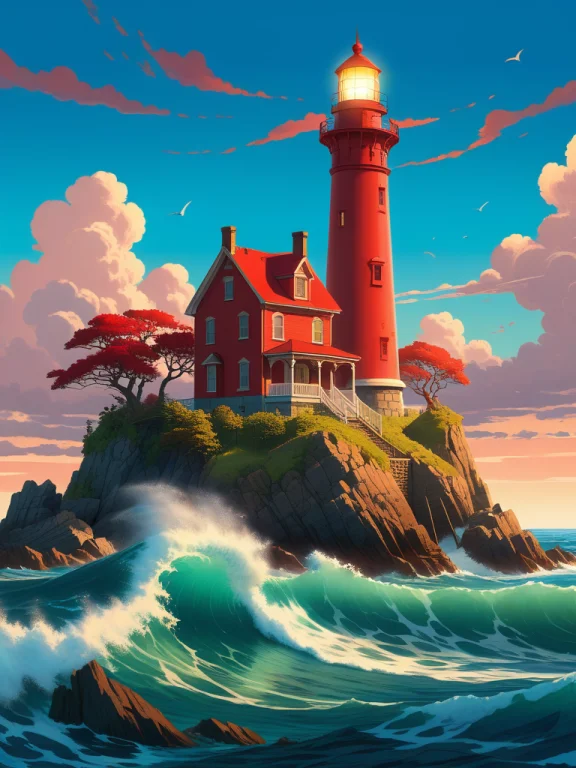 Lora06naturearthapxl1, Albert Bierstadt Style, Vibrant And D...