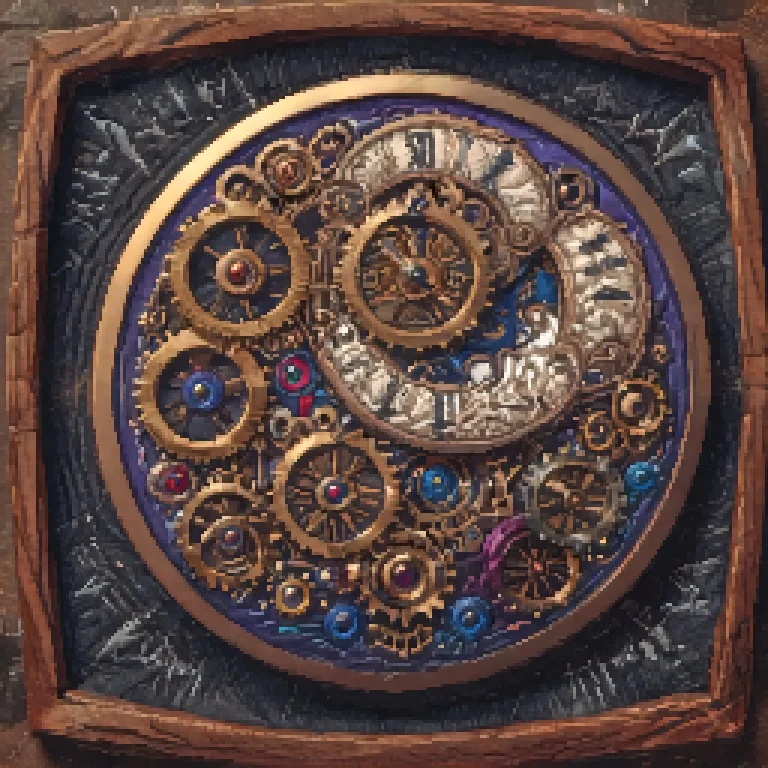 A Single Sculpture Of An Open-faced Antique Pocket Watch, Bu...
