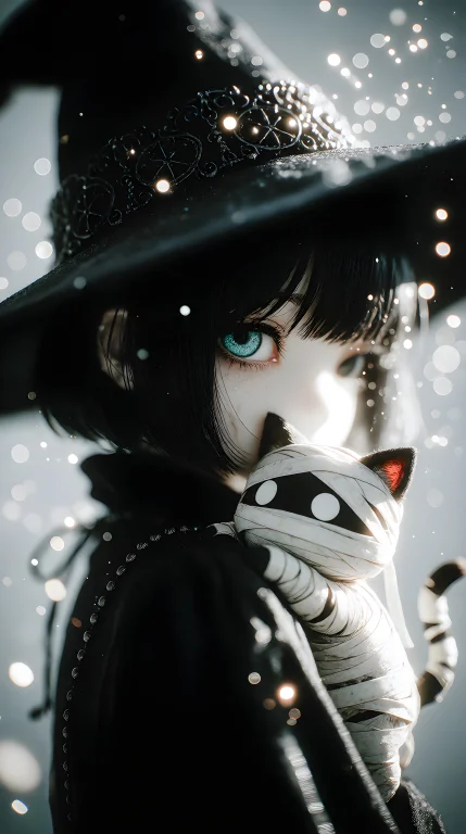 Anime Style, Digital Style, Illustrated Style, Hauntingly Ee...