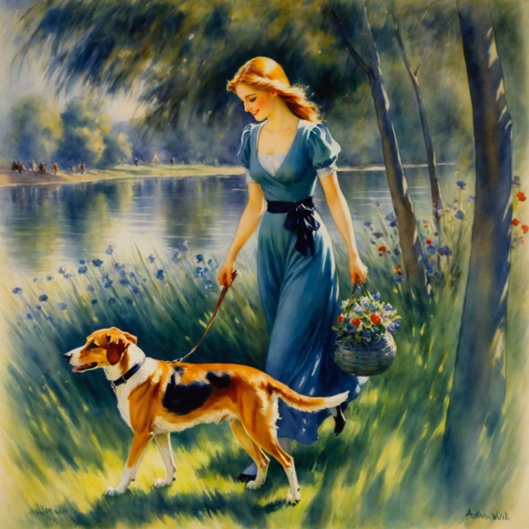 By Emilia Wilk And Arthur Wardle, Watercolor Lorawatercolorb...