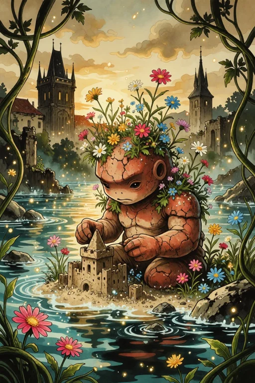 Ghiblistyle, Inkywater, Arsmjstyle, Hyperdetailed Illustrati...