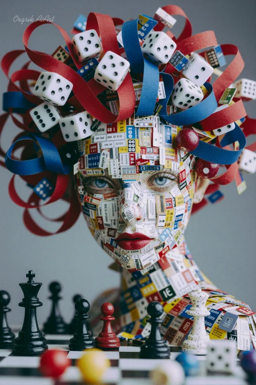 Create An Incredibly Detailed And Surreal Portrait Of A Woma...