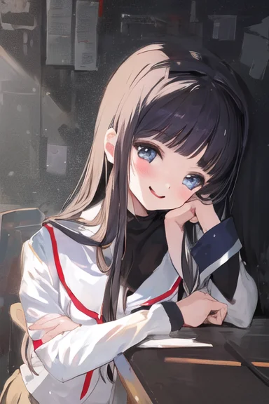Masterpiece,best Quality,1girl,tomoyo,smile,school Uniform,d...