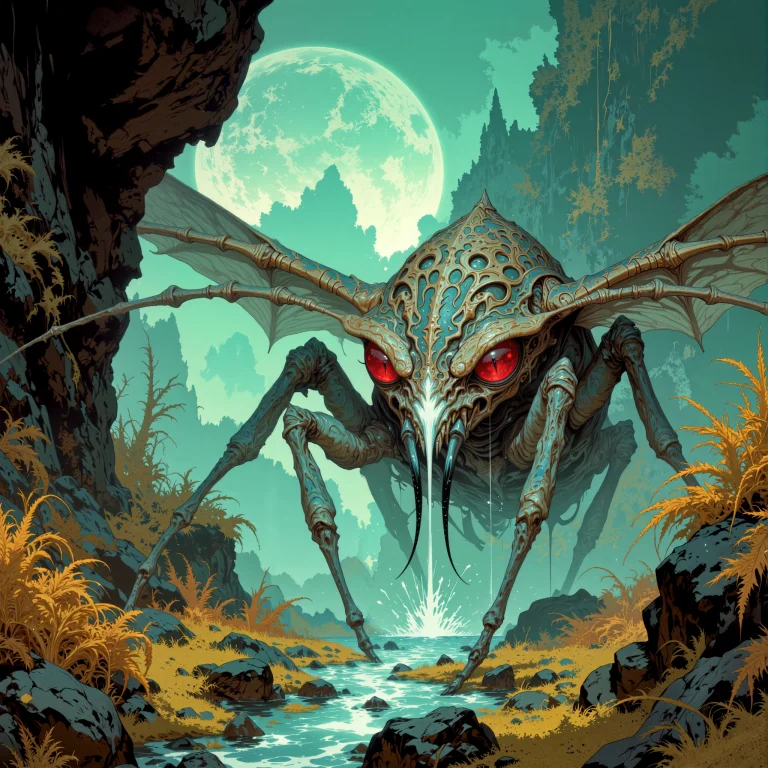 Fantastic And Supernatural Scenery On A Distant World, Famou...