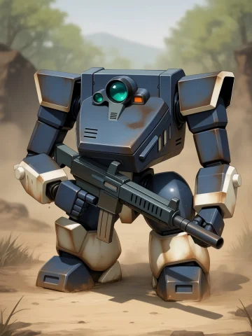 Score7, Zwerg, No Humanoid Robot, Bad Anatomy, Shortstack1.5... — Stable Diffusion AI Prompt: score_7, Zwerg, no humanoid robot, (bad anatomy, shortstack:1.5), dark blue and...