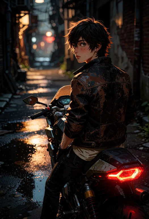 A Photorealistic Anime Illustration Rendered In Cinematic Ph...