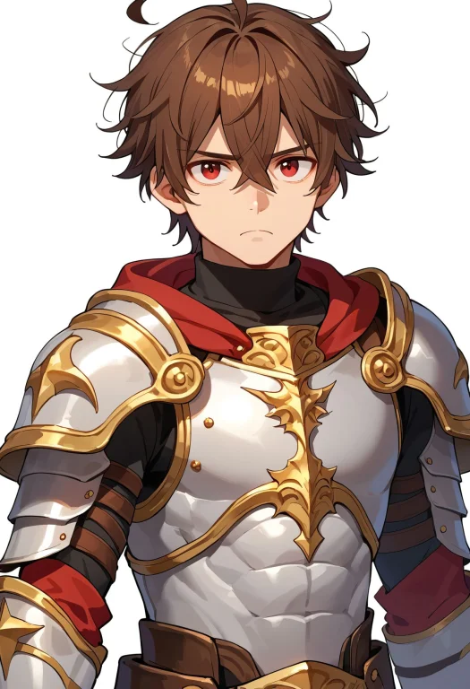 Score9,score8up,score7up, , Source Anime, 1boy, Ahoge, Armor...