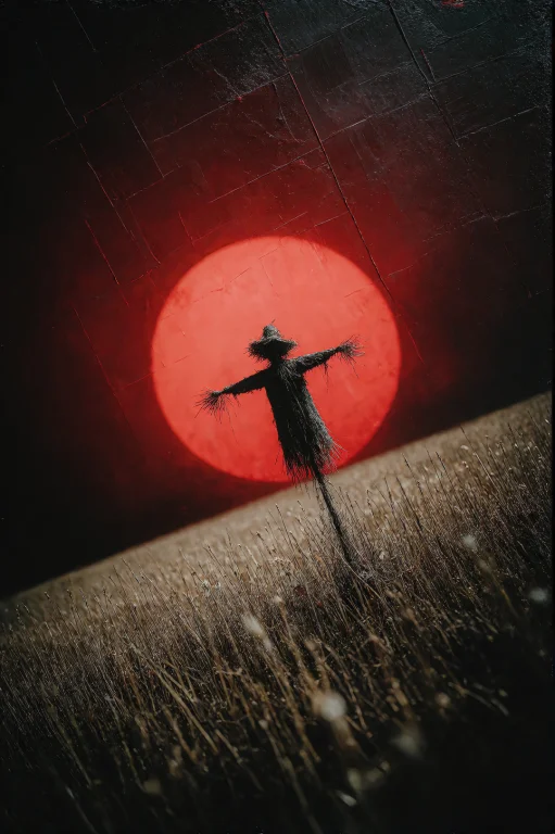 Zidiusart, An Oil On Canvas Painting Of A Tall, Unnaturally...