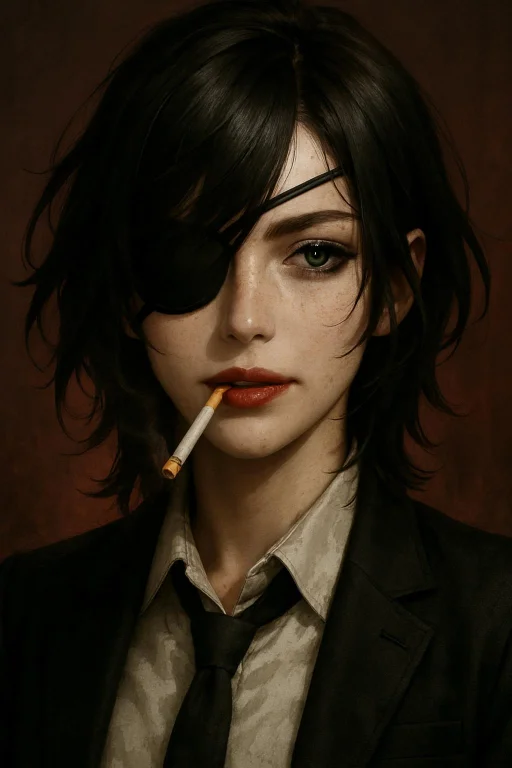 A Highly Detailed Digital Painting In A Realistic, Anime-ins...