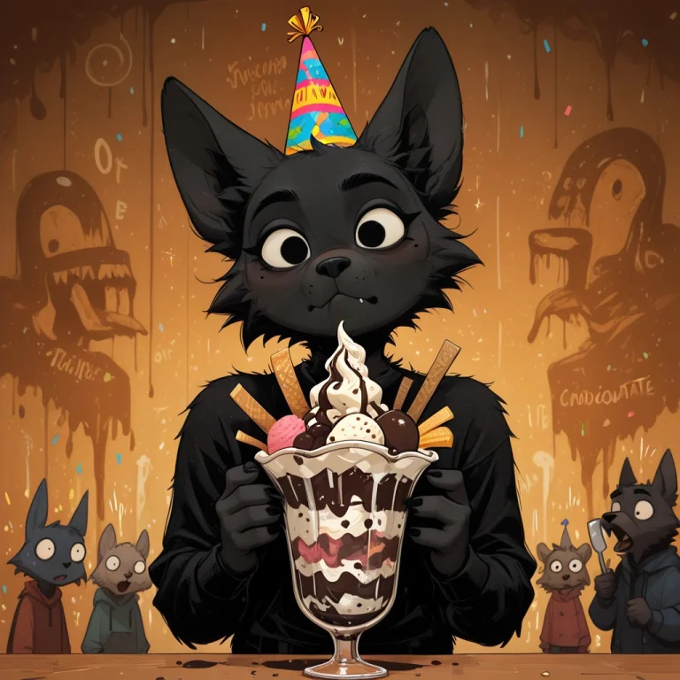 Masterpiece, Best Quality, Anthro, Furry Male, Mole Man, Bla...