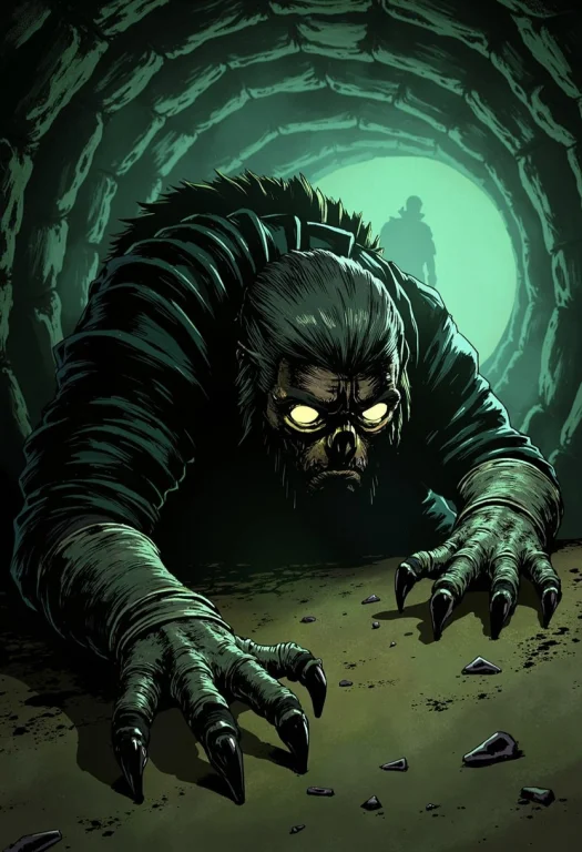Arcanefgtnr, A Giant Mole With Claws Like Tree Roots Digs In...