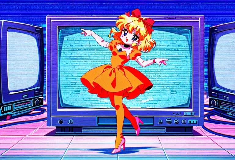 Crt Monitor Aesthetic, Analog Glitch Art, Chromatic Aberrati...