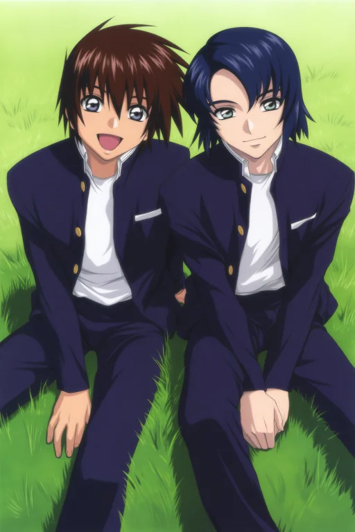 Masterpiece, Best Quality, Score7, Athrun Zala, Kira Yamato,...