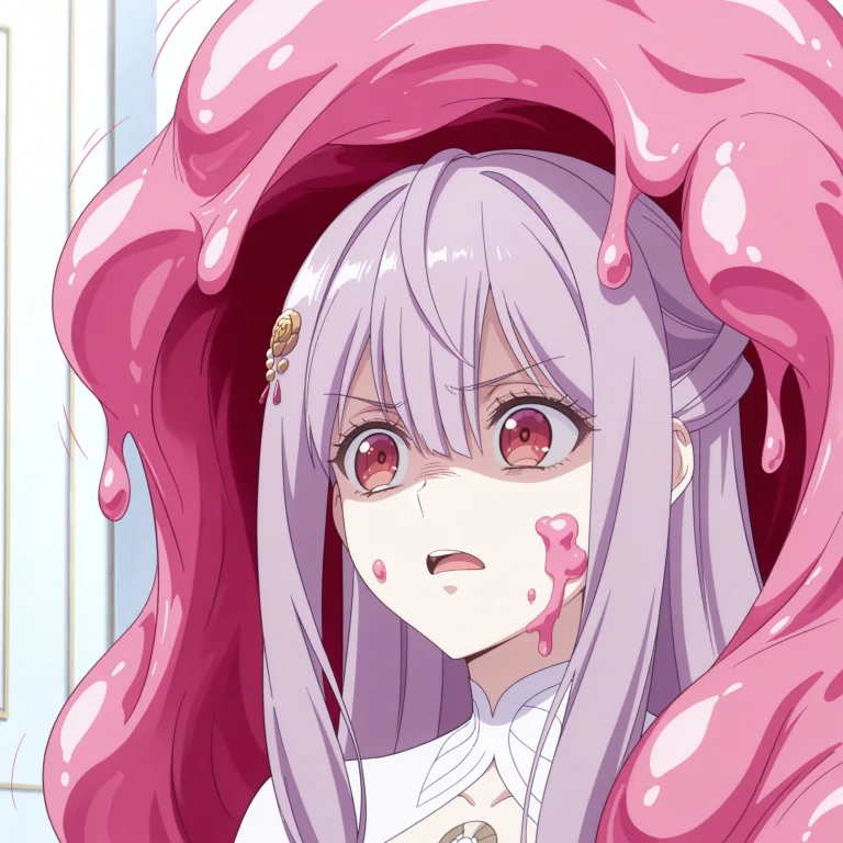 Miaadenauer, Seijofuku, 1girl, Solo, Smile, Long Hair, Purpl...