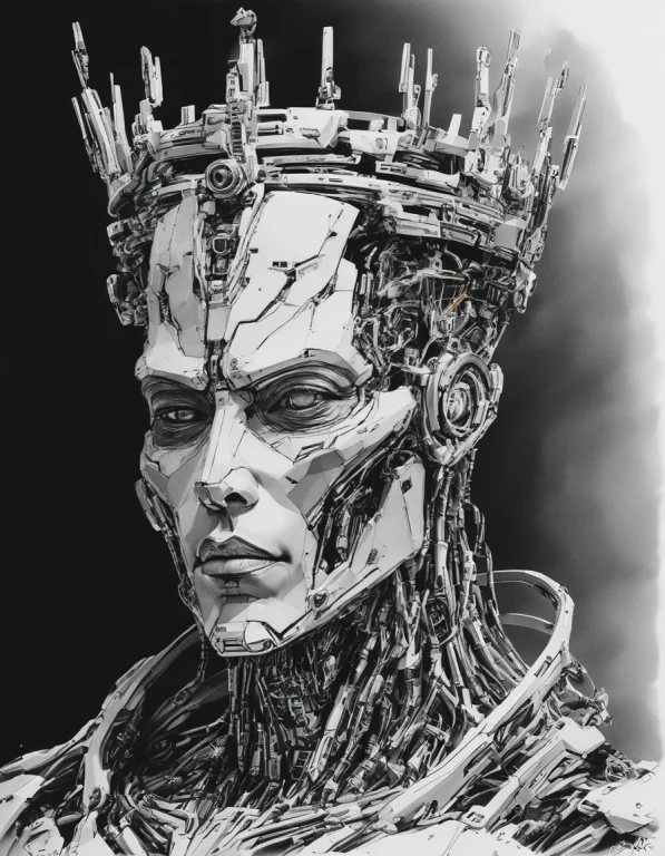 Cybernetics King Lorata86artstylepenrealism0.8 Penrealism, D...