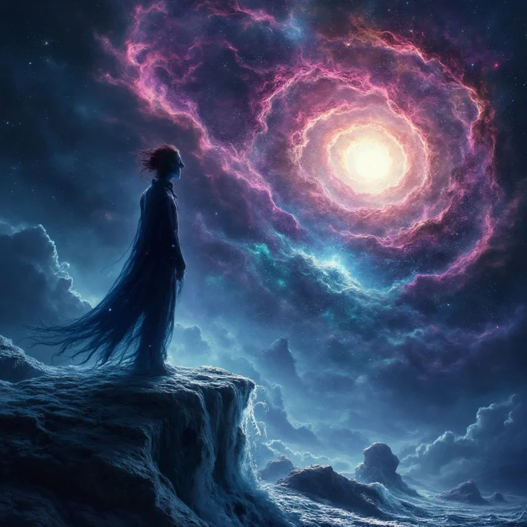 An Ever Moving Vortex Of Colorfull Nebula Mad-nbla Timeless...