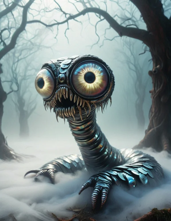 A Face Ghastly, With Hexed Eyes And Broken Features. Their B...