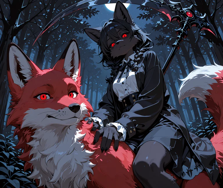Dark Fantasy Deep Shadows, Darkness, Moonbeam, Low Angle, Fu...