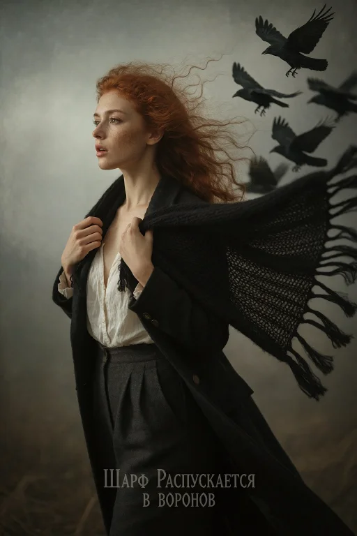 In The Manner Of Victorian Realism, Three-quarter Windy-cloi...