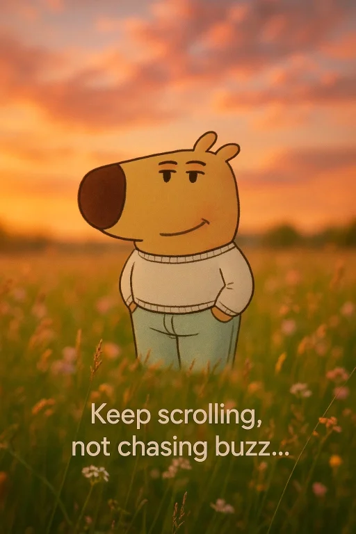 Image Of A Chill Guy From Image, The Chill Guy Is Standing I...